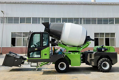 Self-Loading-Concrete-Mixer